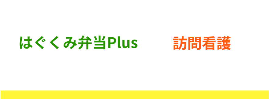利益拡大するなら必須！はぐくみ弁当Plus×訪問看護で相乗効果の最短最大化!!